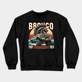 Retro Bronco Crewneck Sweatshirt